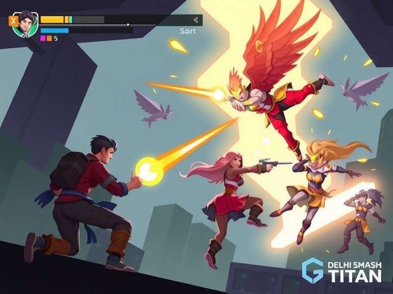 Delhi Smash Titan Gameplay